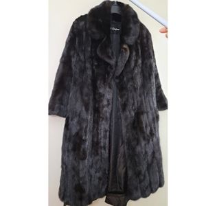 Holt Renfrew vintage genuine mink fur coat
